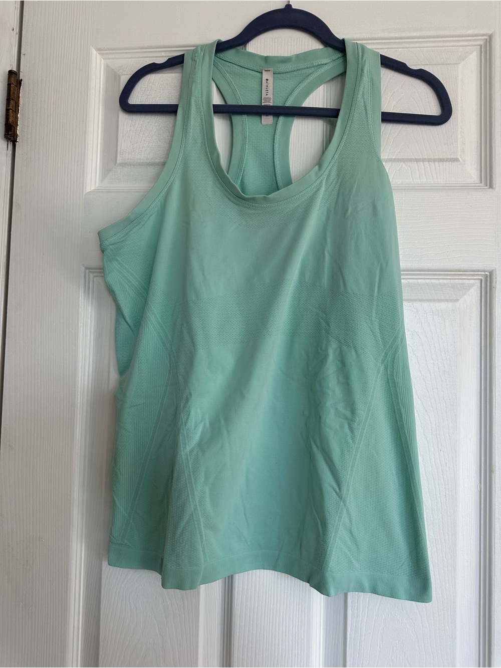 Athleta Mint Momentum Seamless Racerback Performance Tank